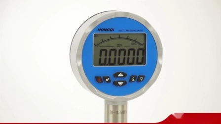 Hongqi OEM High Precision Intelligent Digital Pressure Gauge with ISO9001/CE/RoHS